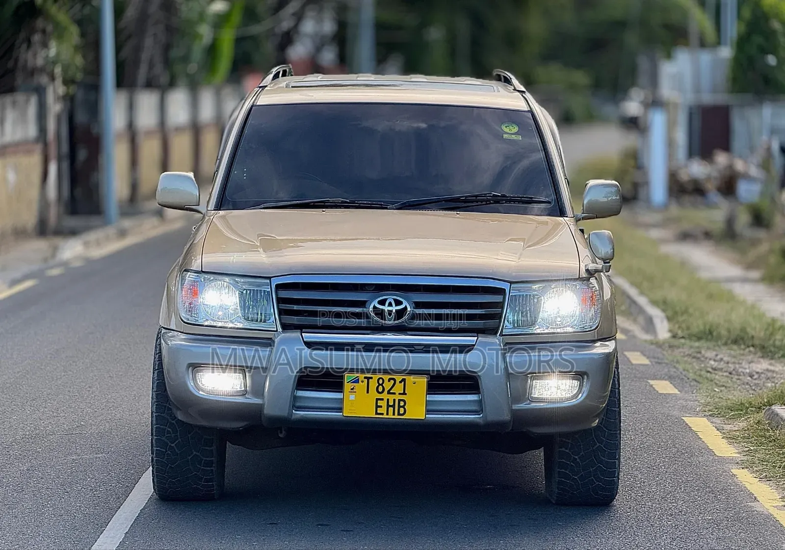 Toyota Land Cruiser 2001 Beige