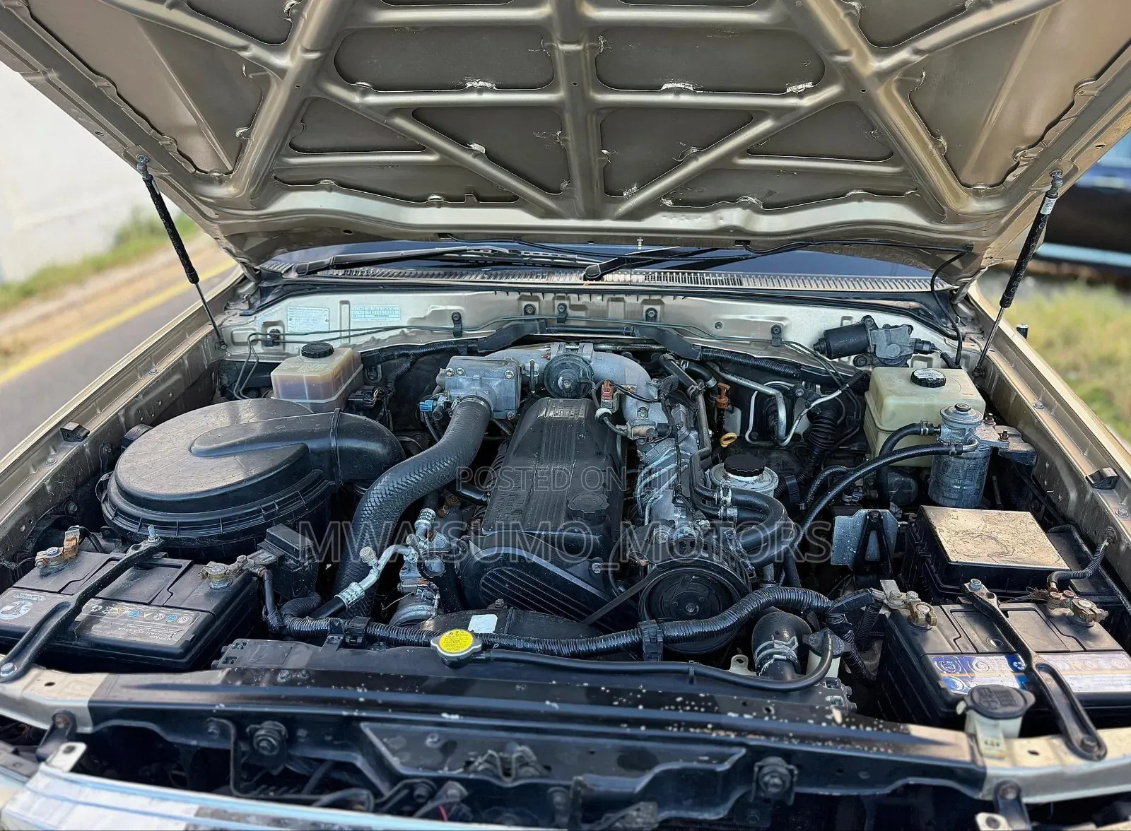 Toyota Land Cruiser 2001 Beige