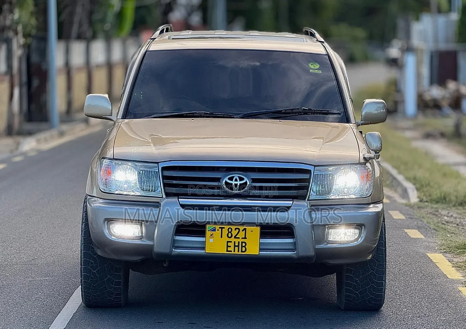 Toyota Land Cruiser 2001 Beige