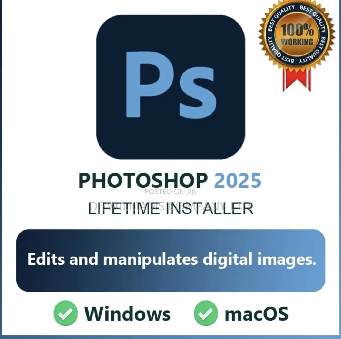 Photoshop 2025 (Wndows/Mac) Lifetime Activated