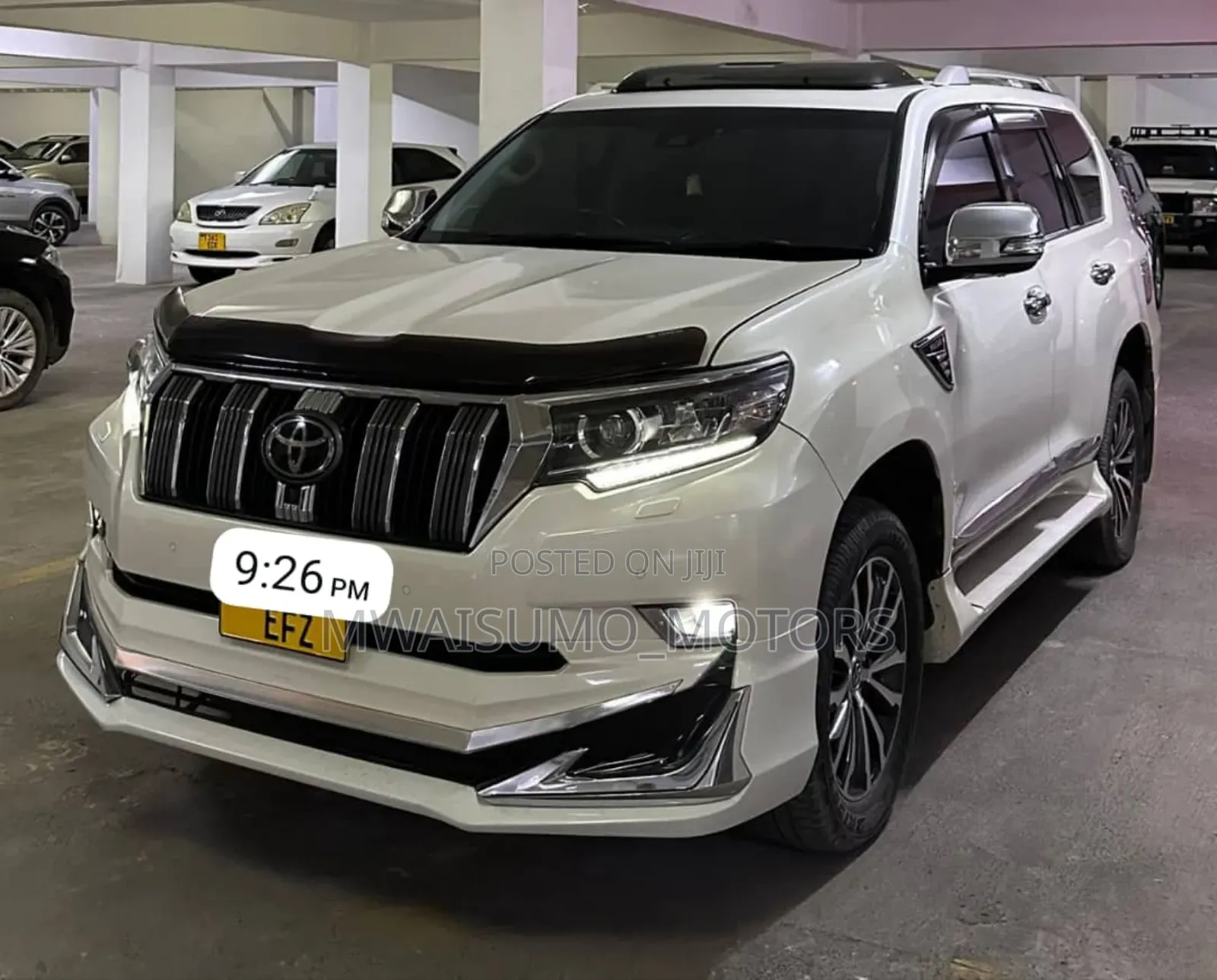 Toyota Land Cruiser Prado 2017 White