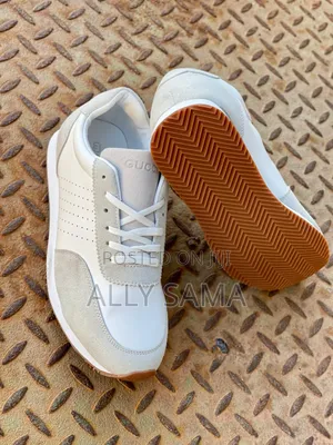 Men's Shoes Gucci Cream Color