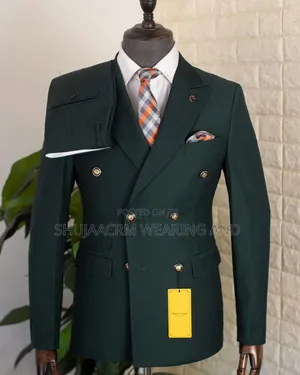Gold Six Button Suit/New Style