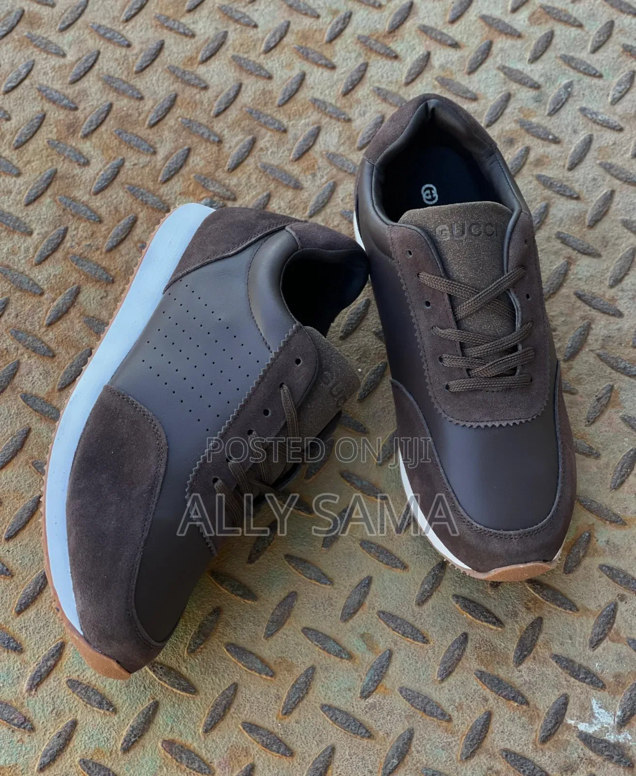 Mens Shoes Gucci Material Leather