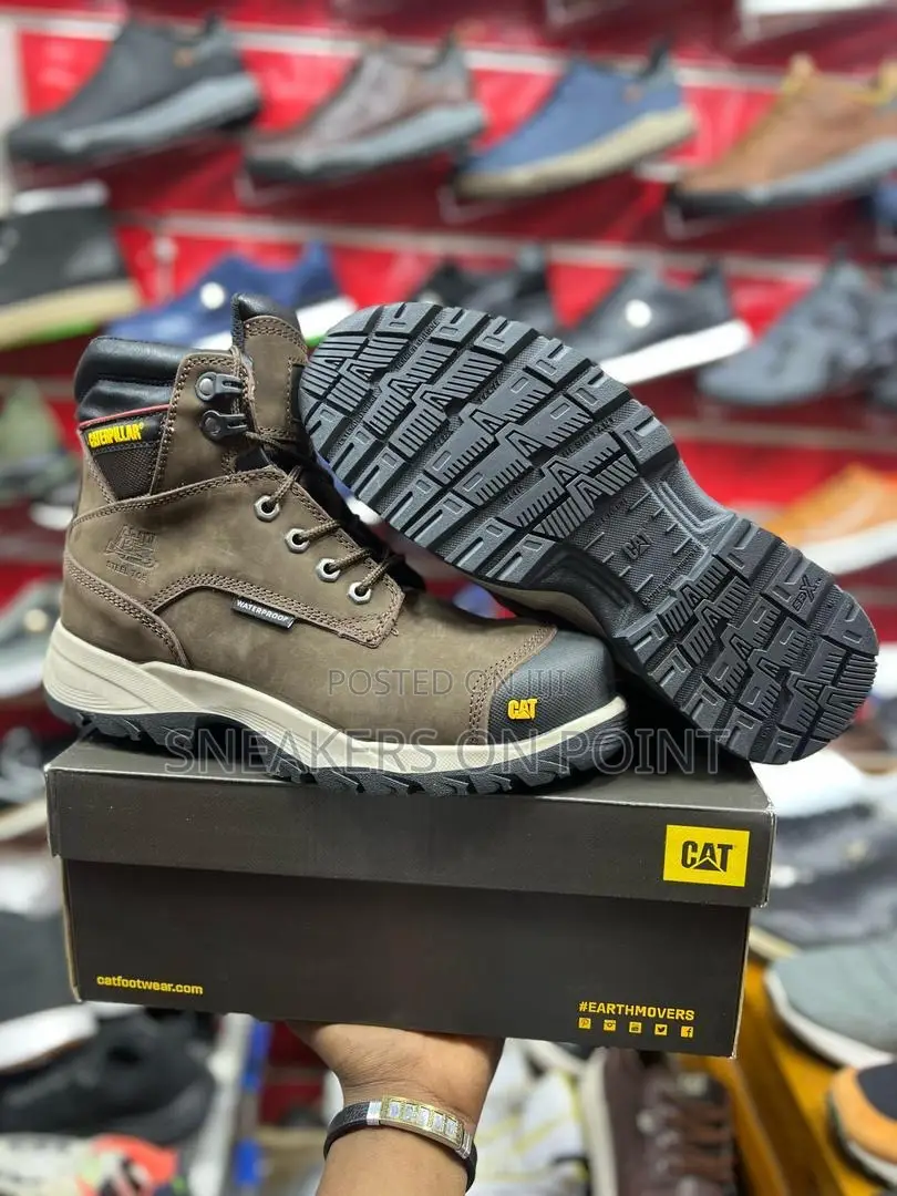 Mens Caterpillar Spiro Waterproof Safety Boot 35078
