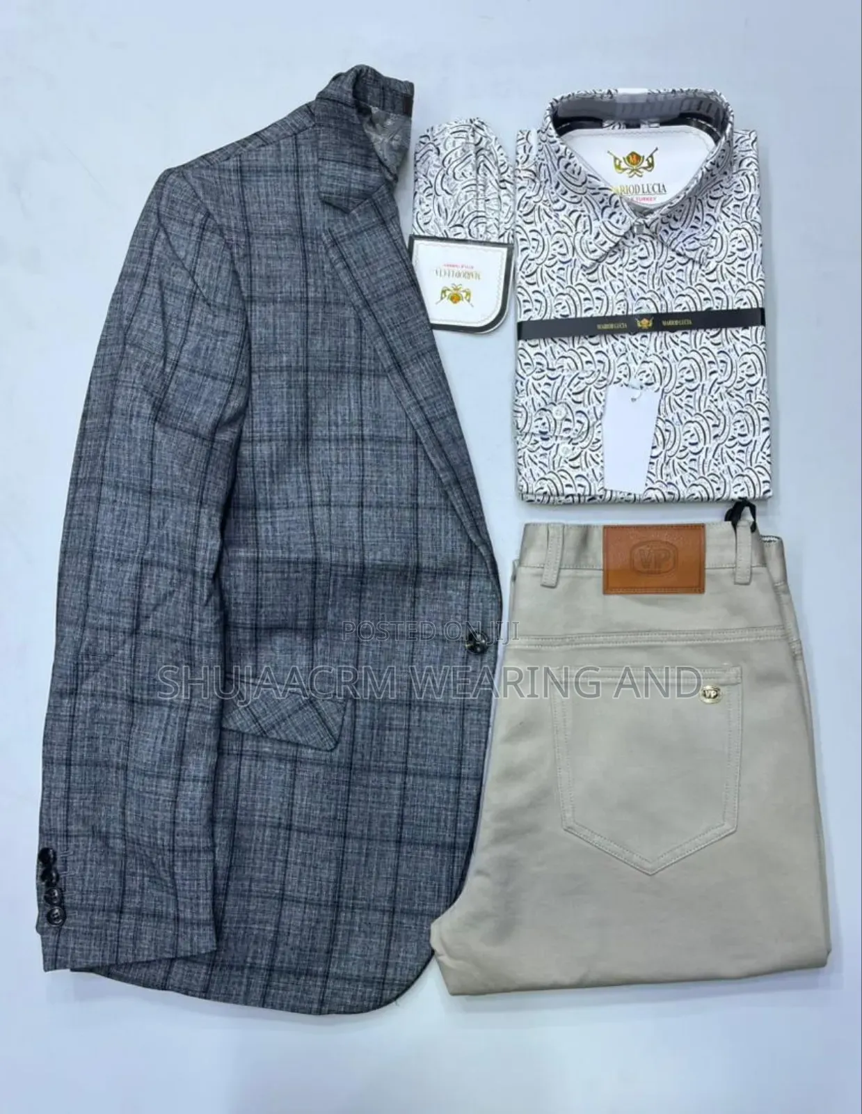 Blazer+Shirts +Trouser/Full Code for Men