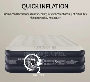 Air Matress With Automatic Pump(18 Inches)