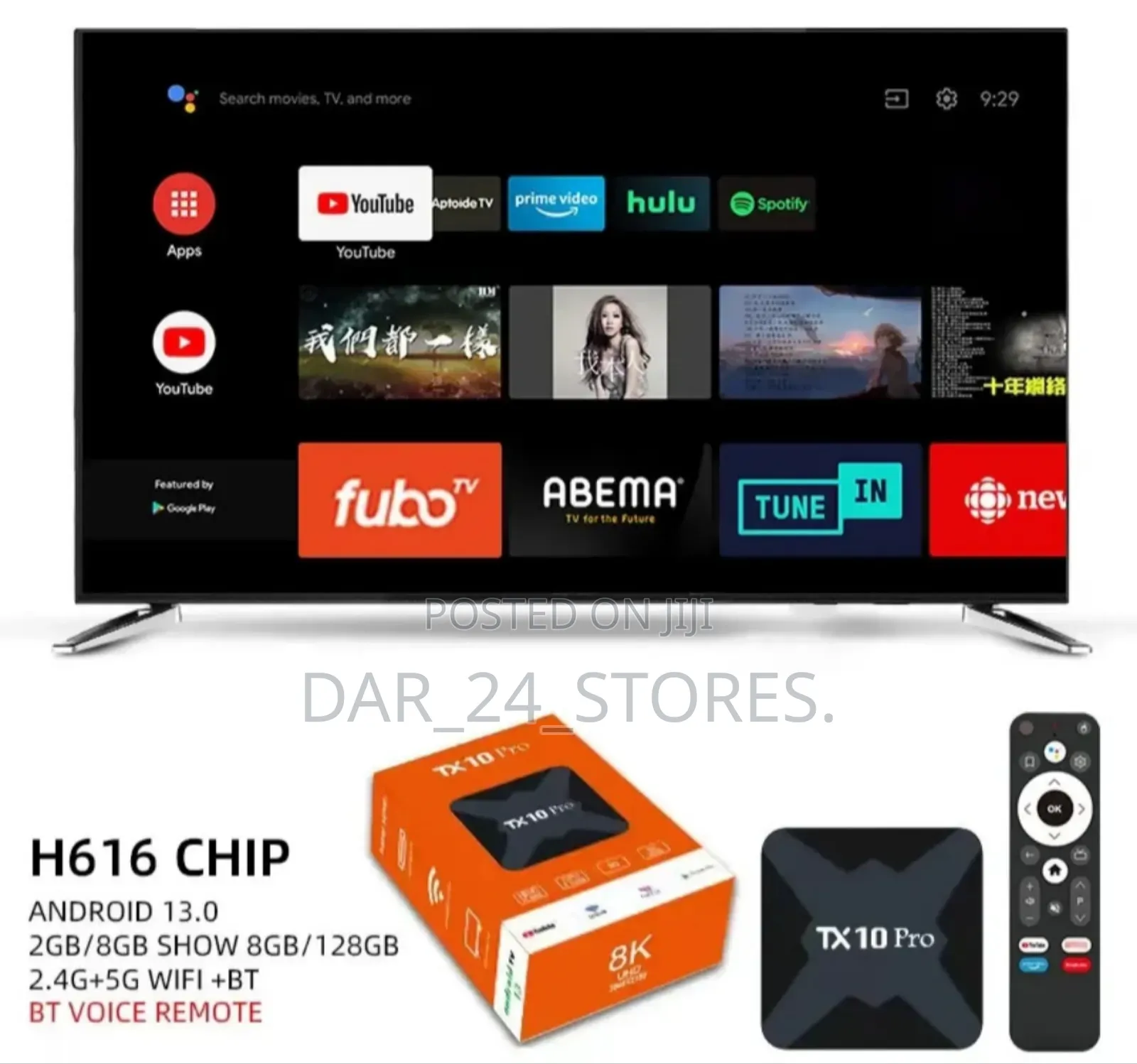 Tv Box(4gb,64gb)