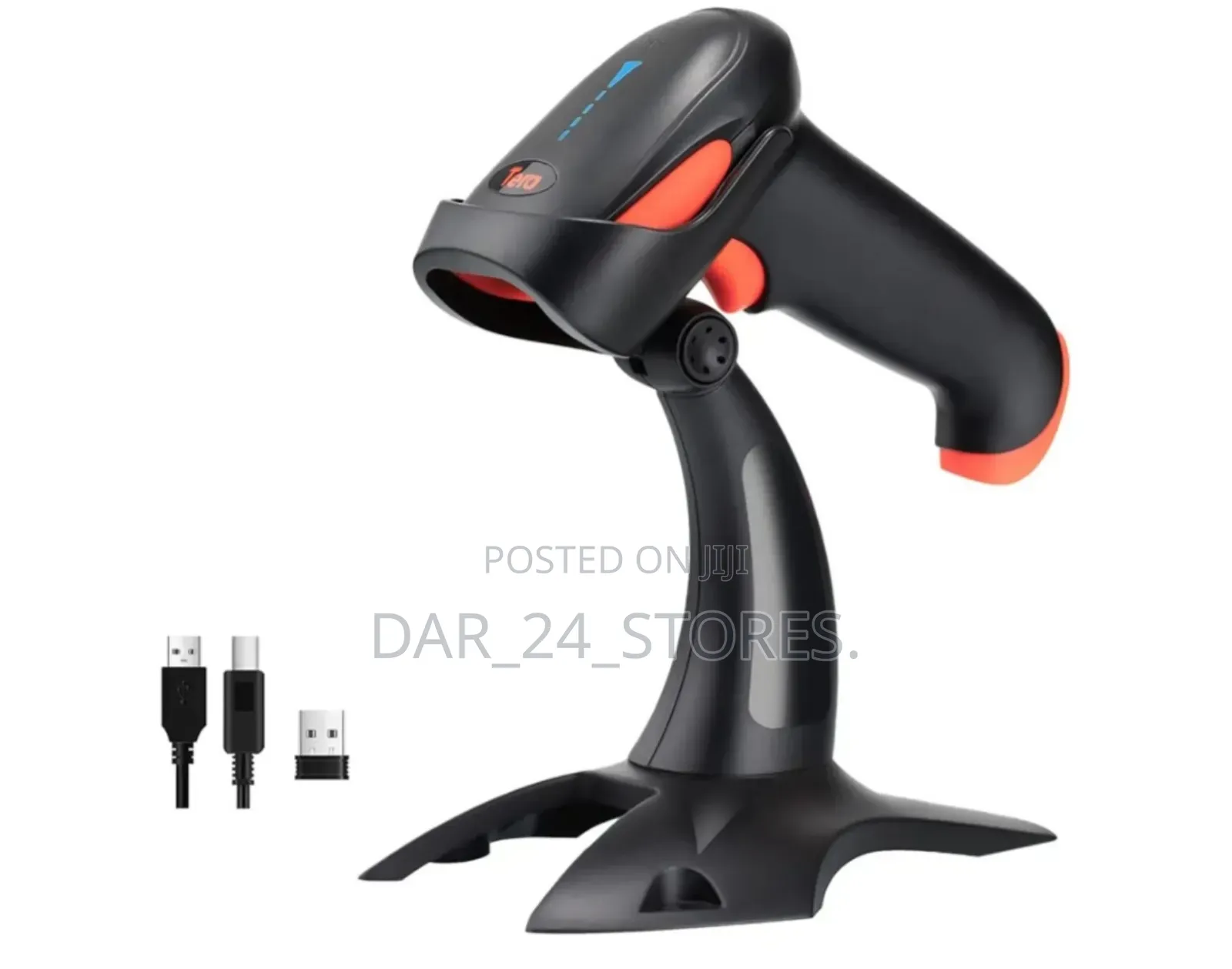 Wired Barcode Scanner With Stand.