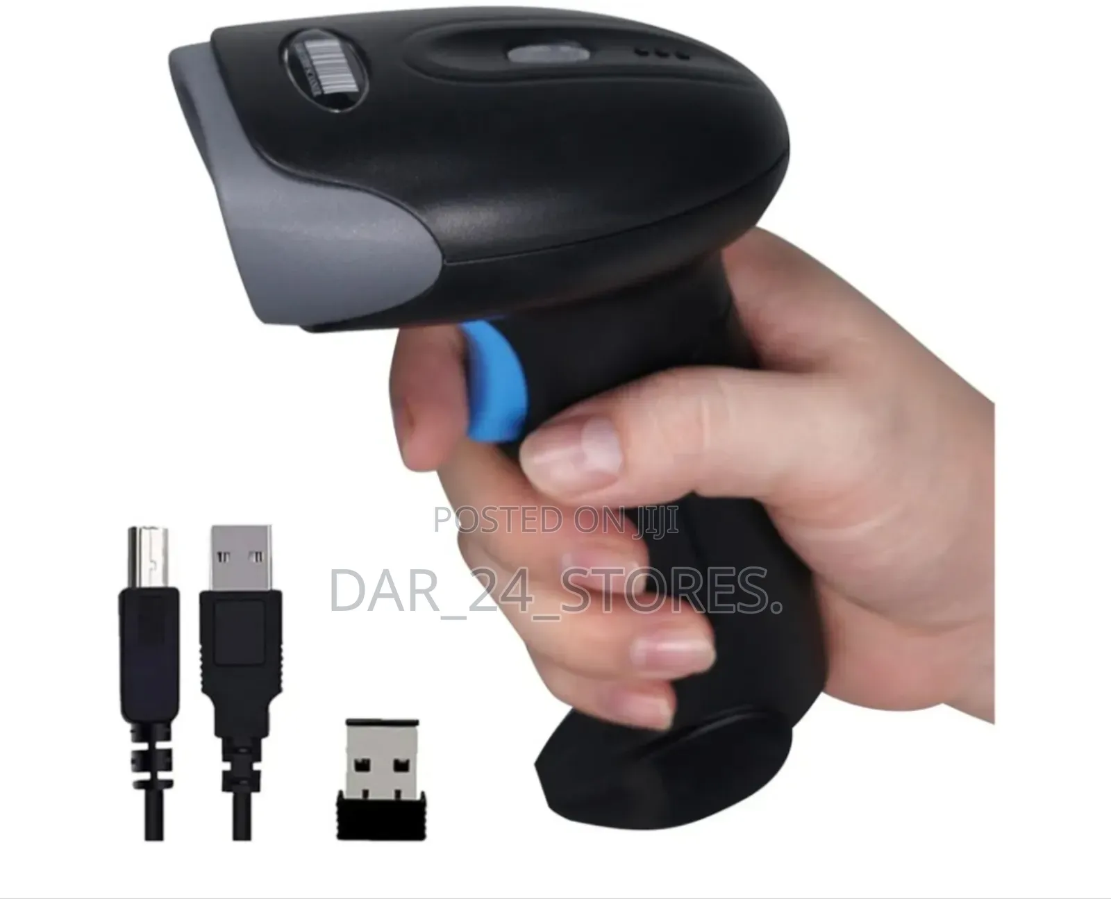 Wired Barcode Scanner With Stand.