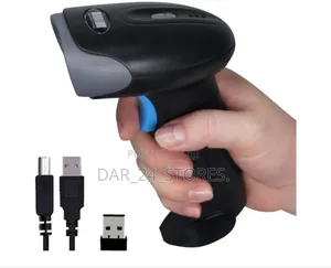 Wired Barcode Scanner With Stand.