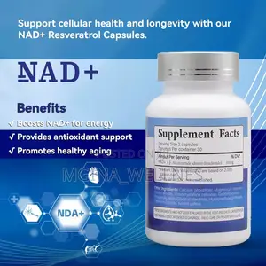 Duozi Nad+ Resveratrol Dietary Supplement for Ant Aging