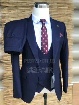 Dark Blue Suit for Mens