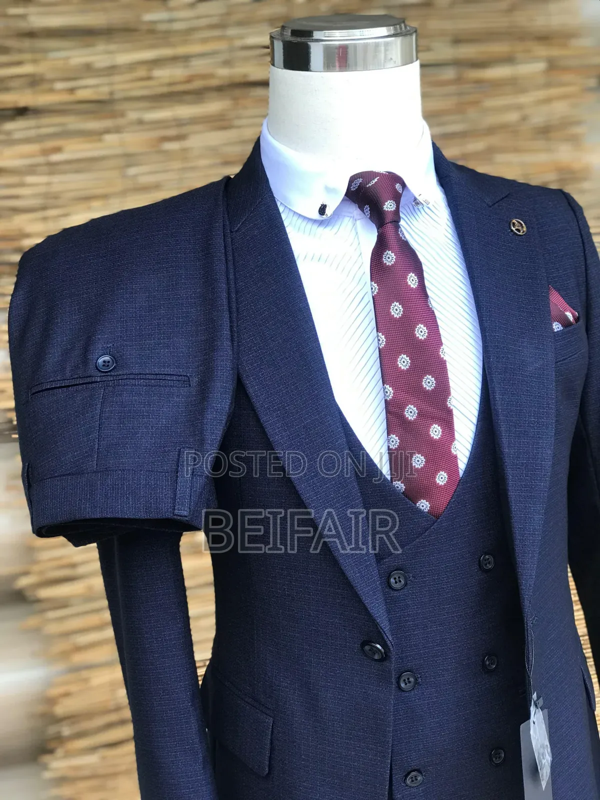 Dark Blue Suit for Mens