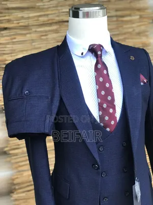 Dark Blue Suit for Mens