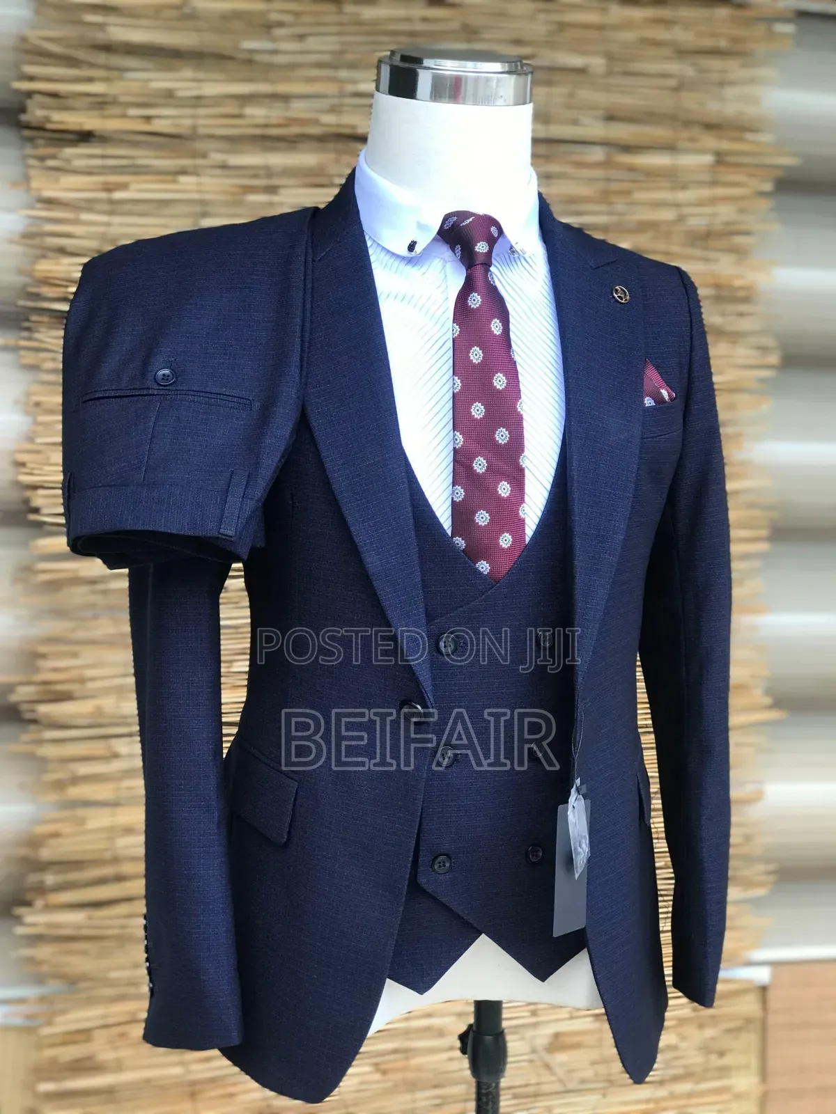 Dark Blue Suit for Mens