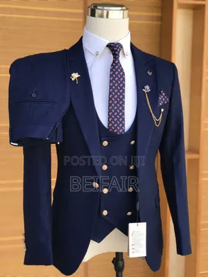Navy Blue Suits for Men