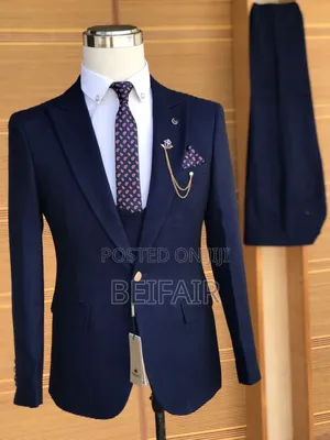 Navy Blue Suits for Men