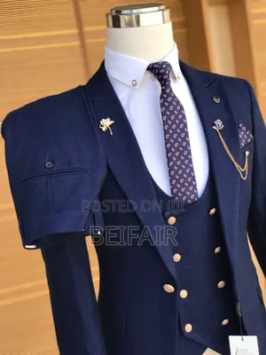Navy Blue Suits for Men