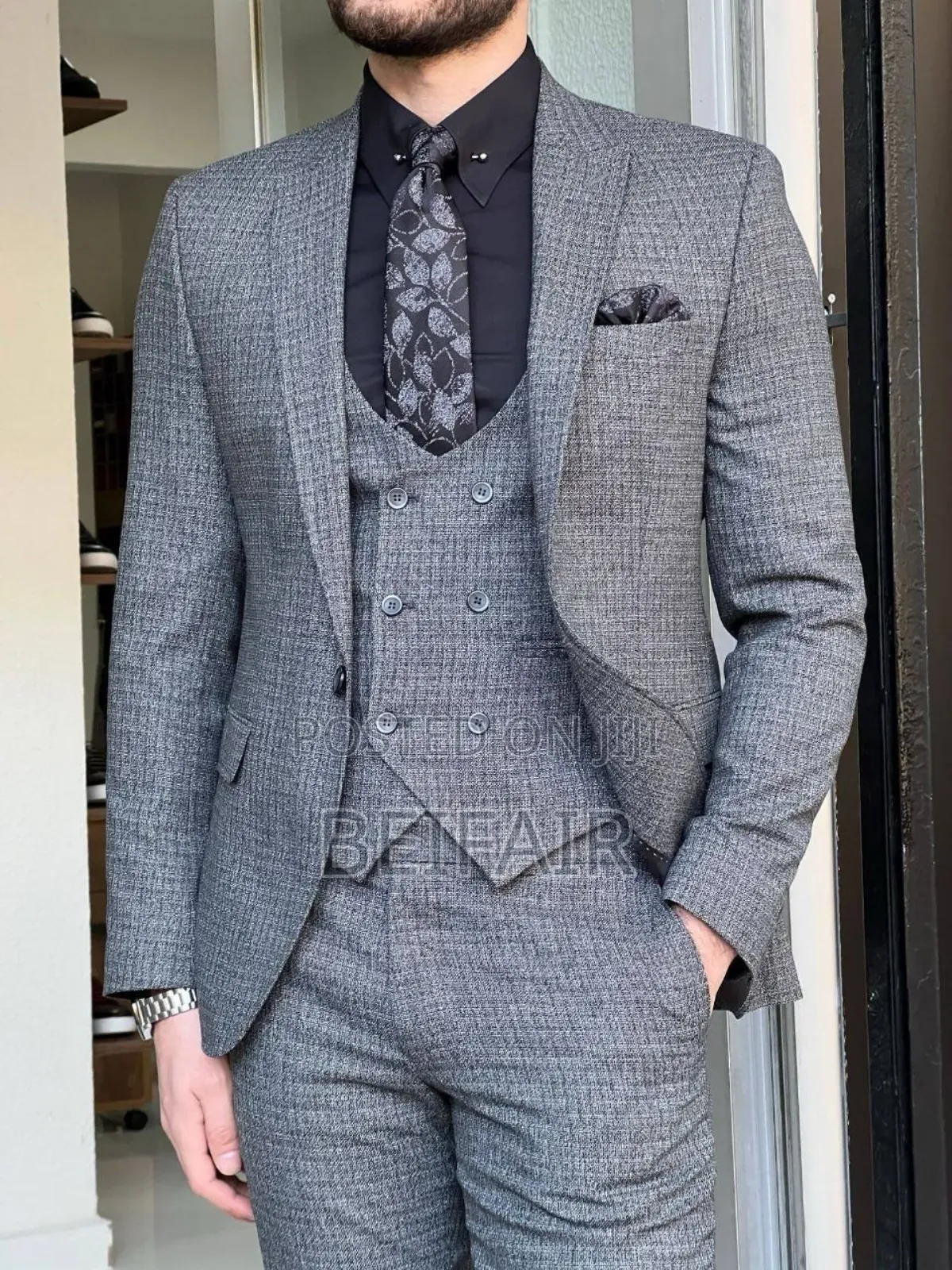 Quality Grey Suit for Men | High Class