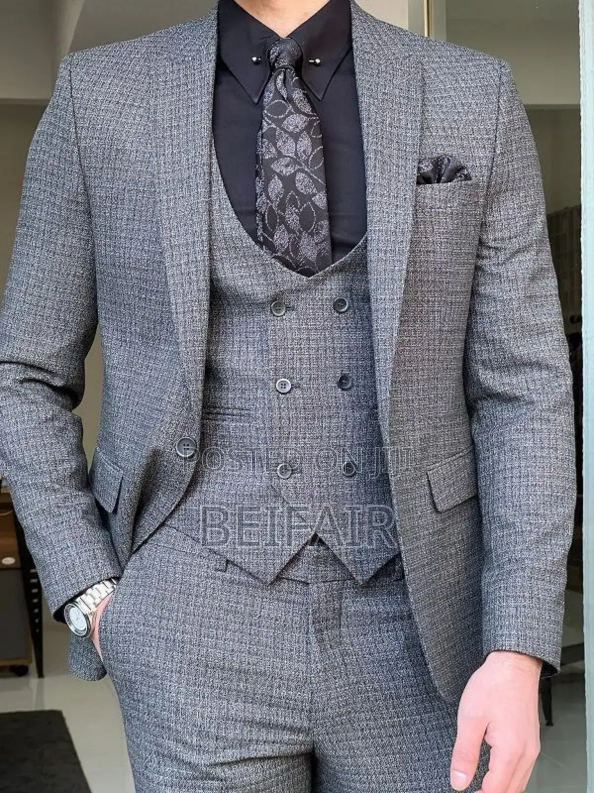 Quality Grey Suit for Men | High Class