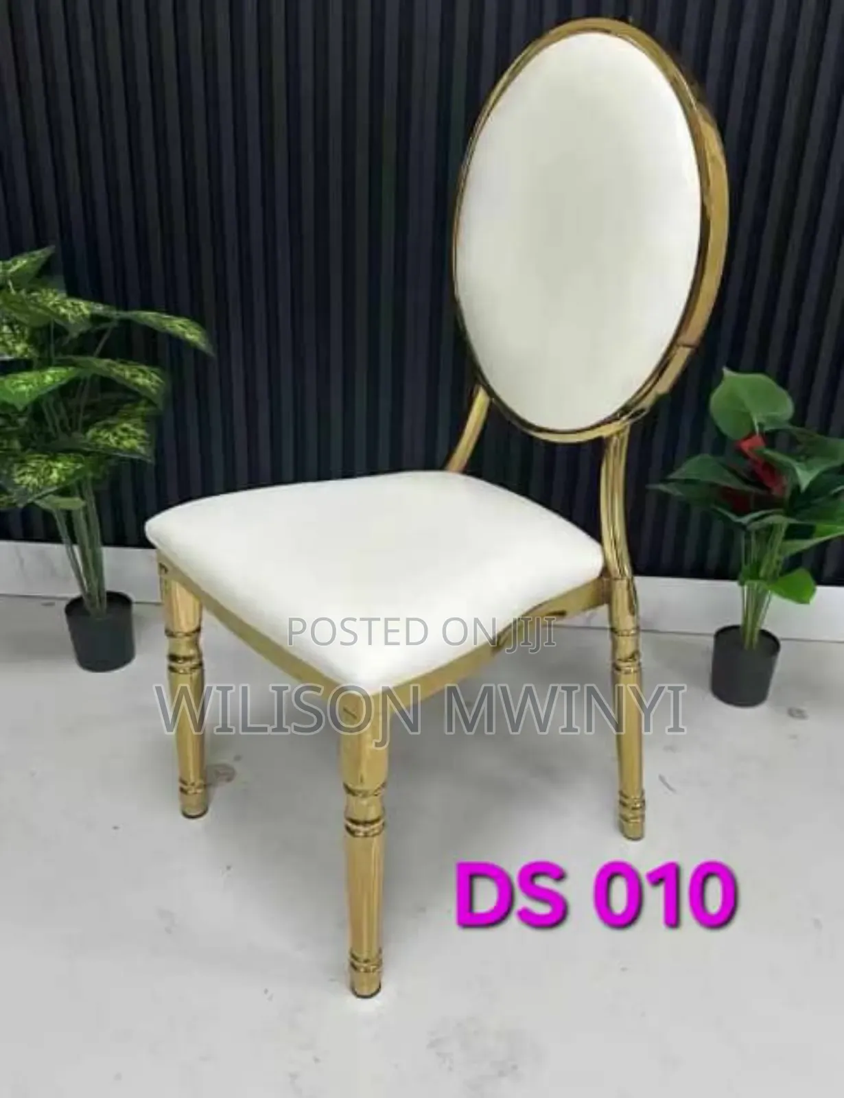 Wedding Chair(Kiti Cha Sherehe)