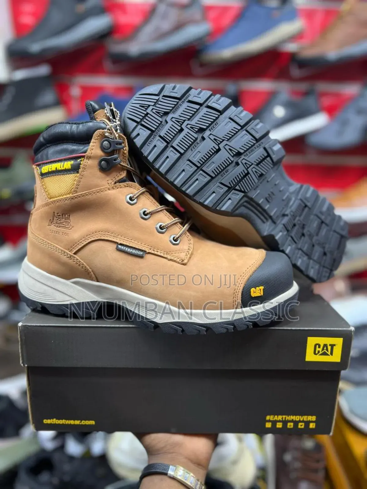 High Caterpillar Boots
