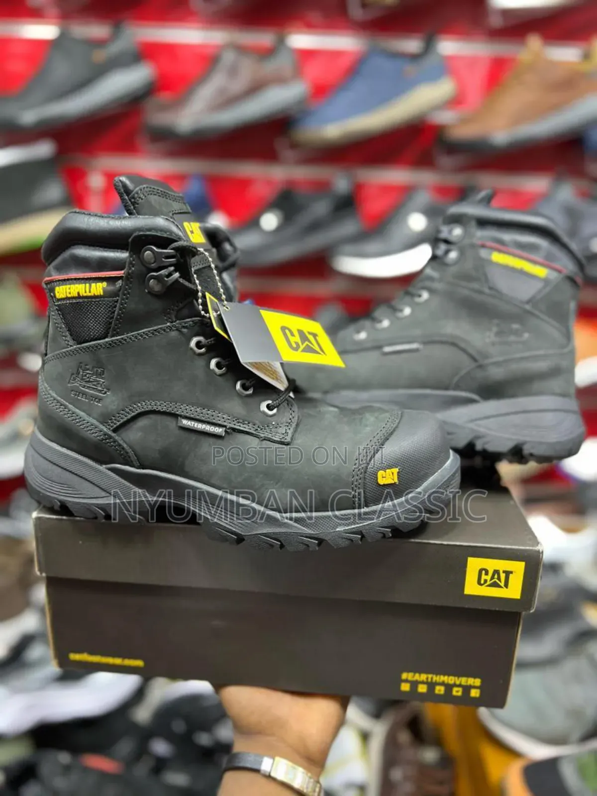 High Caterpillar Boots