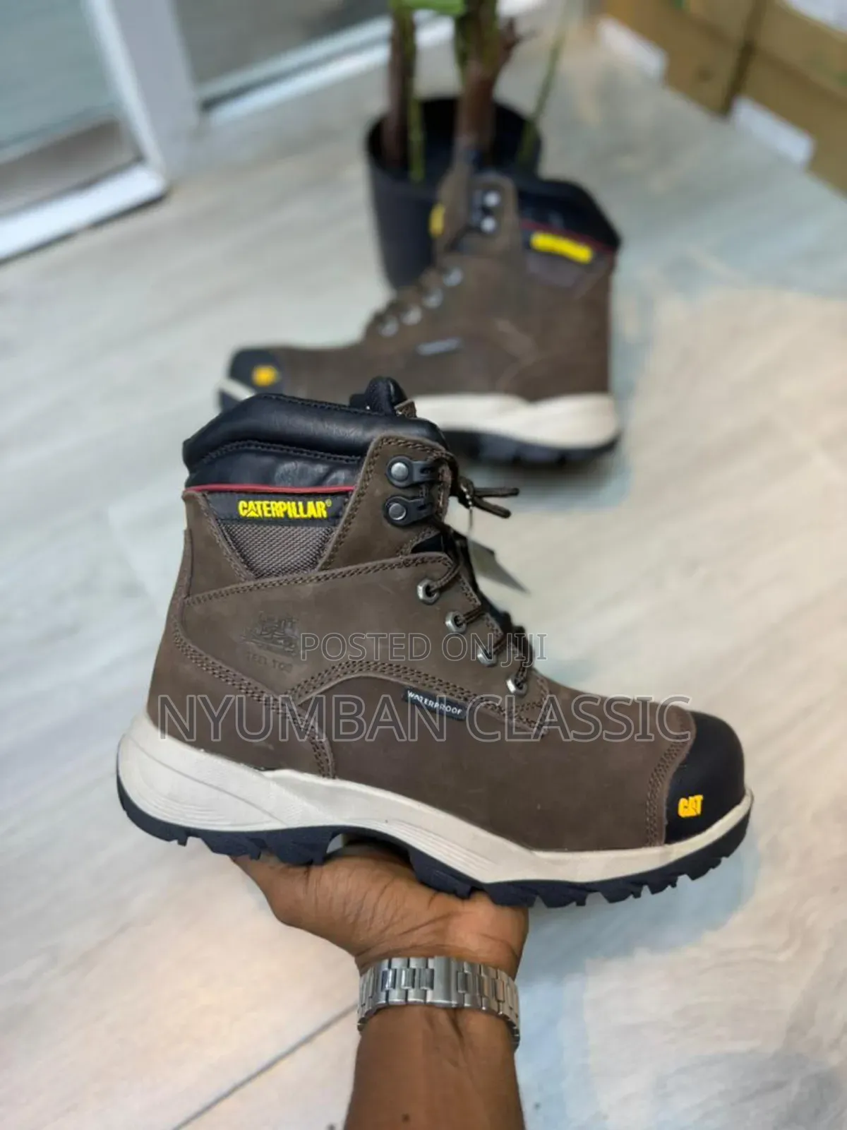 High Caterpillar Boots