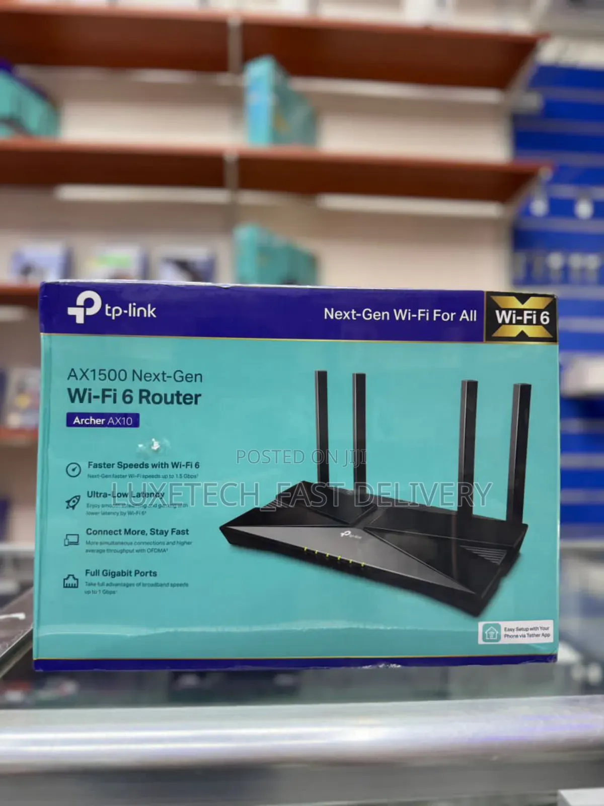 Tp-Link Ax1500 Wi-Fi 6 Router Archer Ax10