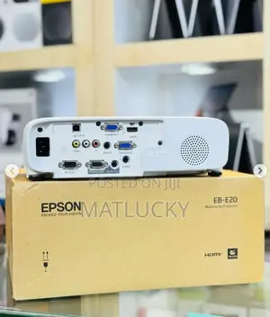 Epson Projector Eb E20 - 3400 Lumen 3 LCD Xg
