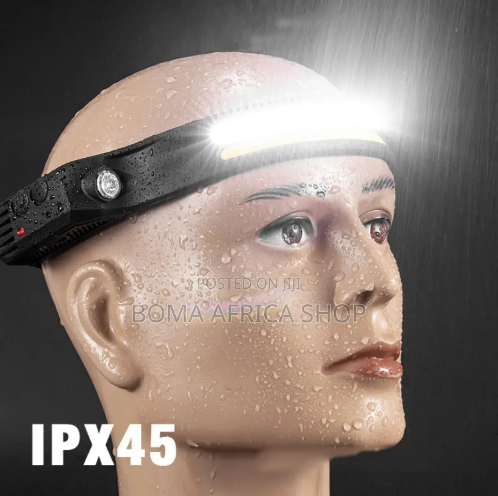 Outdoor Sensor Rechargeable Headlamp