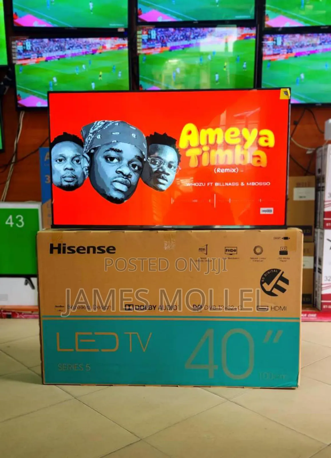 Hisense 43" Smart Tv
