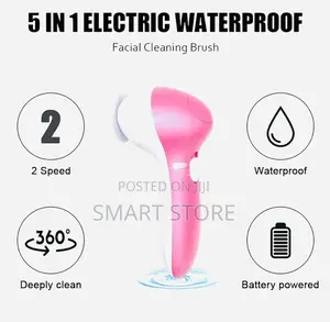 5-in-1 Electric Facial Cleanser – Deep Clean Glow!