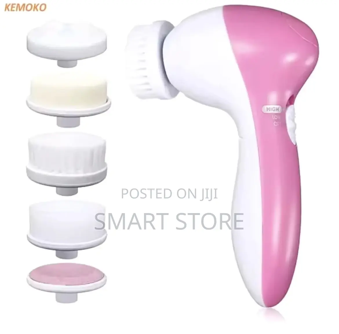 5-in-1 Electric Facial Cleanser – Deep Clean Glow!