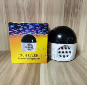 Led Magic Ball Light With Bluetooth Speaker