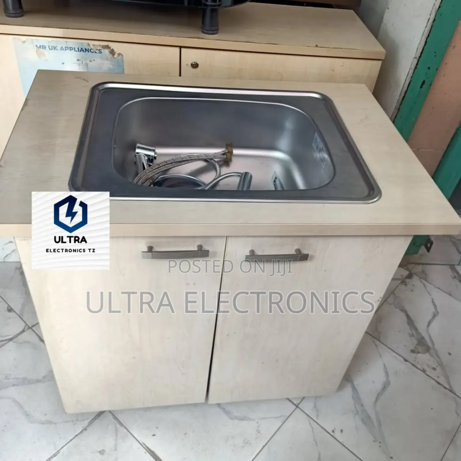Home/Office Cabinet Sink With a Tap Waterproof Timber 