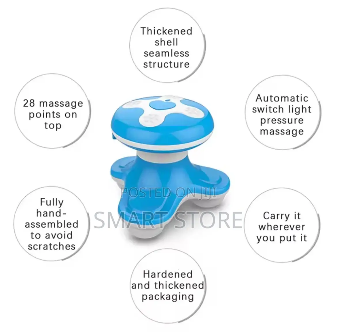 Usb Mini Neck Massager – Relax Anytime, Anywhere!