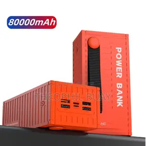 Super Heavy Duty Power Bank 80000mah Rectangular Box Shape