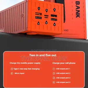Super Heavy Duty Power Bank 80000mah Rectangular Box Shape