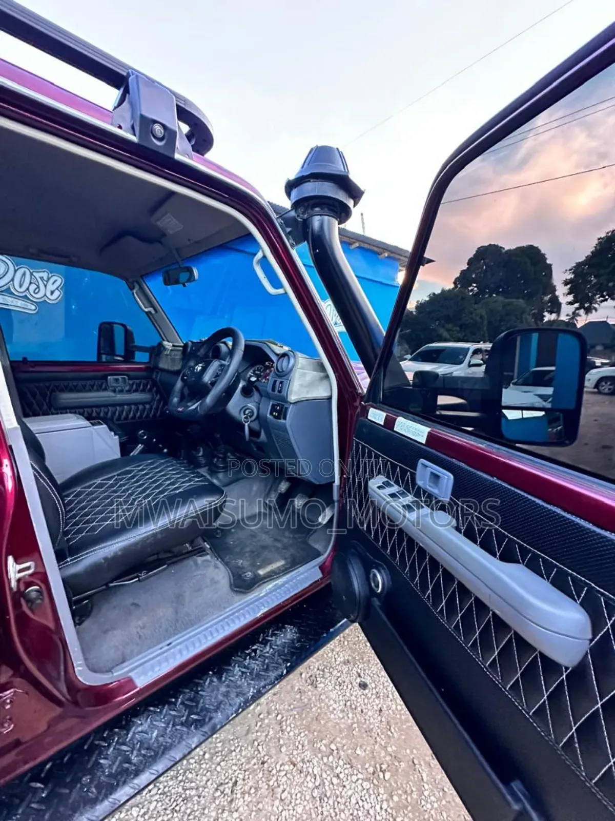 Toyota Land Cruiser 2017 Burgundy