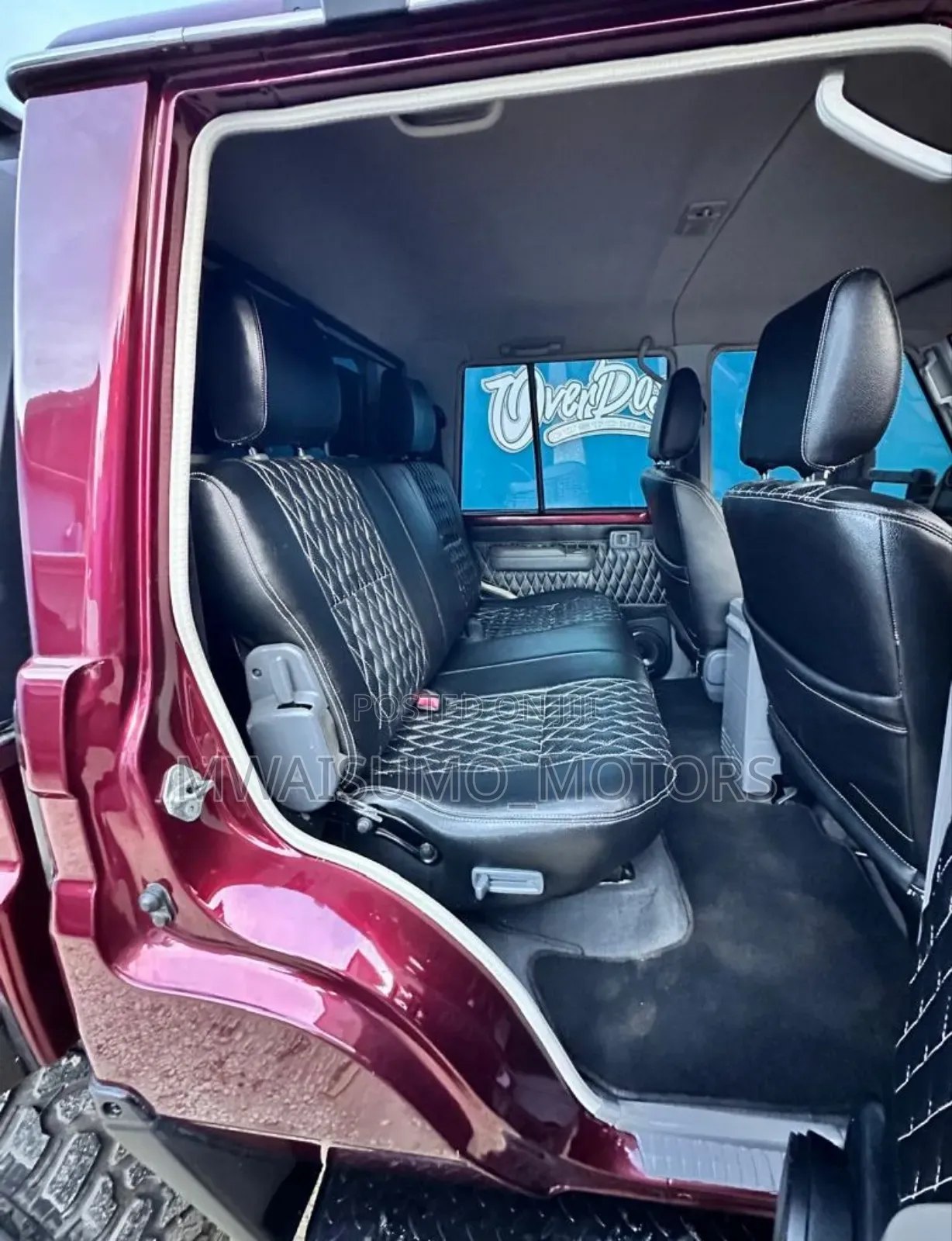 Toyota Land Cruiser 2017 Burgundy