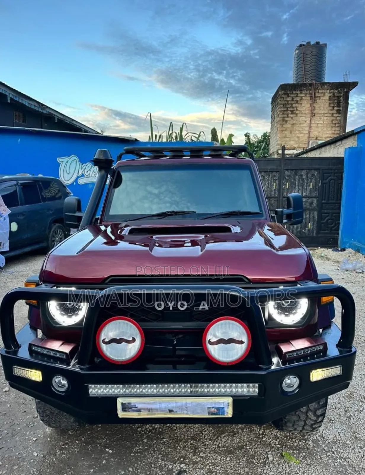 Toyota Land Cruiser 2017 Burgundy