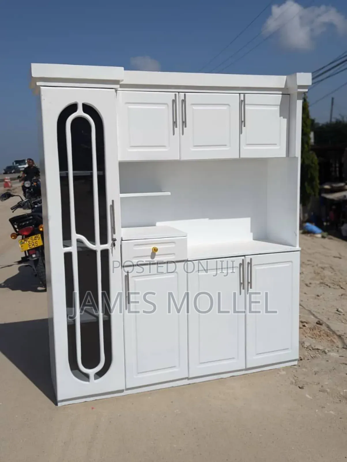 Kitchen Cabinet, Upande Kabati Upande Sehemu Ya Kupikia
