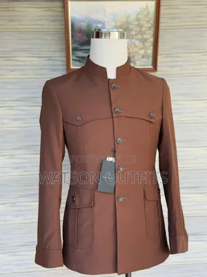 Suti Ya Safari Au Kaunda Ya Buttons Nyingi