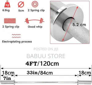 New Olympic Barbell Urefu