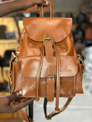 Crazyhorse Leather Backpack Bag