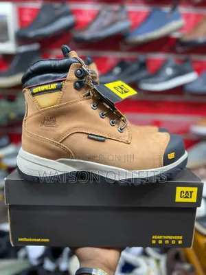 Caterpillar Boots Originally Flexible,Durable Hard