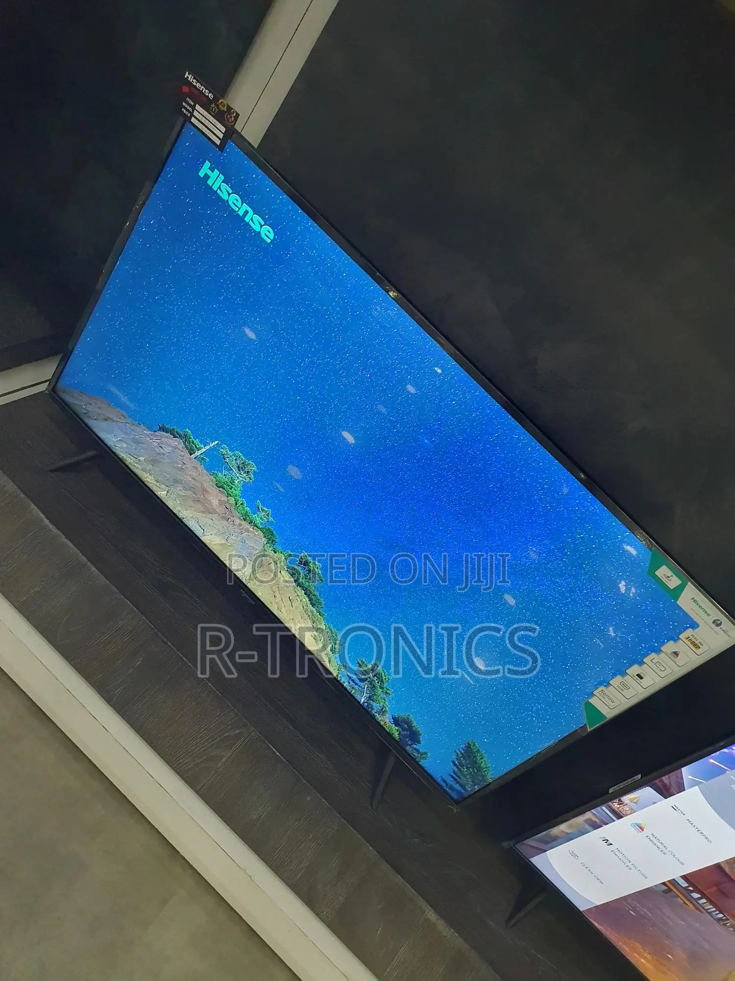 Hisense 55inch Uhd Frameless Smart Android Led Tv