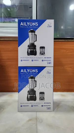 Ailyons Smart Life Blender Grinder, Model Yt-8008, 2-in-1